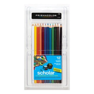 Prismacolor Scholar Colored Pencils - 12 Colors